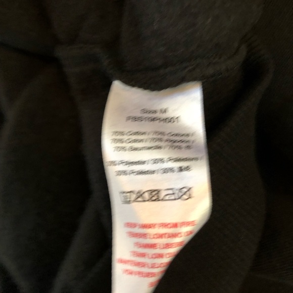 Mumbo Jumbo Merch Sweatshirt Hoodie Black/White Medium - Picture 4 of 4